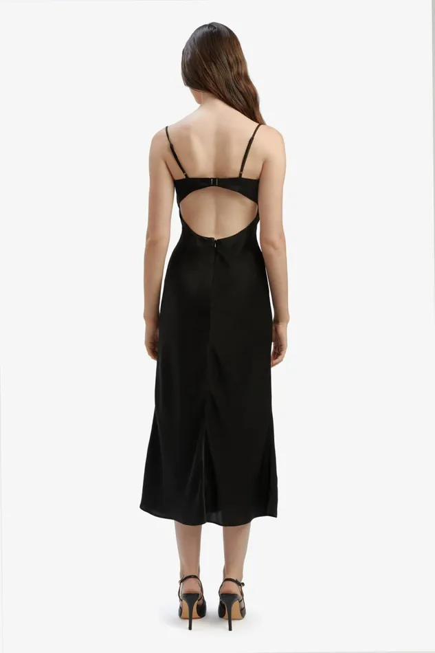 Bardot Party Dresses Sabina Midi Dress In Black 8211 Women Bardot Party Dresses Sabina Midi Dress In Black 8211 Women