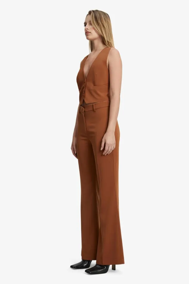 Bardot Party Tops Callista Vest In Chestnut 8211 Women Bardot Party Tops Callista Vest In Chestnut 8211 Women