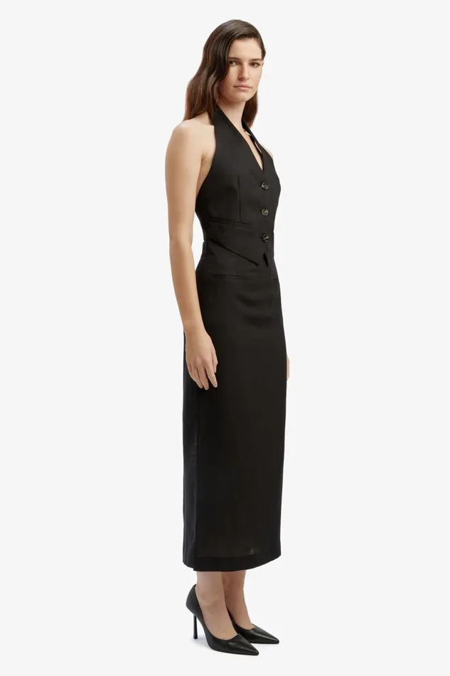 Bardot Party Tops Felda Linen Vest In Black 8211 Women Bardot Party Tops Felda Linen Vest In Black 8211 Women