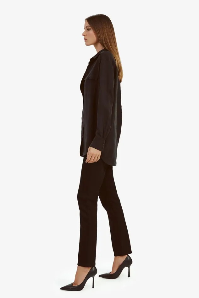 Bardot Shirts and Blouses Albee Lightweight Shirt In Black 8211 Women Bardot Shirts and Blouses Albee Lightweight Shirt In Black 8211 Women