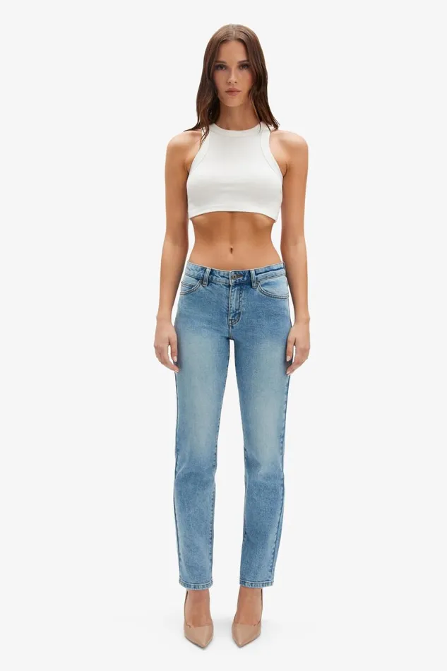 Bardot Straight Jean Faris Straight Leg Jeans In Vintage 8211 Women Bardot Straight Jean Faris Straight Leg Jeans In Vintage 8211 Women