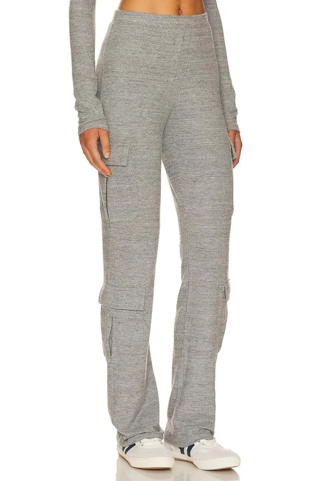 Bari Cargo Pant Heather Grey Women Lovers and Friends Loungewear