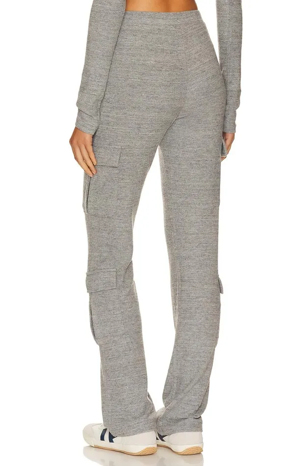 Bari Cargo Pant Heather Grey Women Lovers and Friends Loungewear