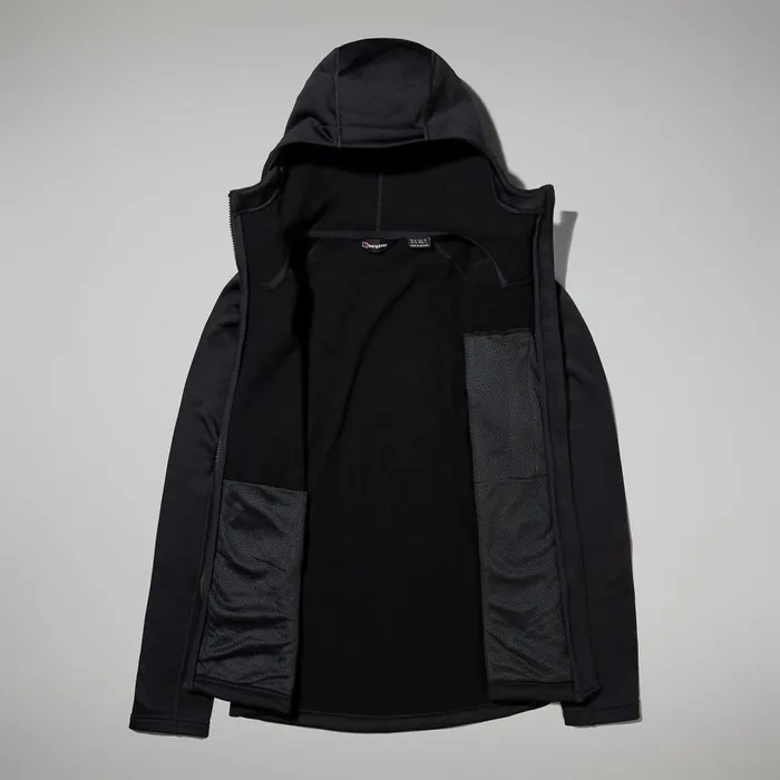 Berghaus Fleece Carnot Hooded Jacket 8211 Black 8211 Men