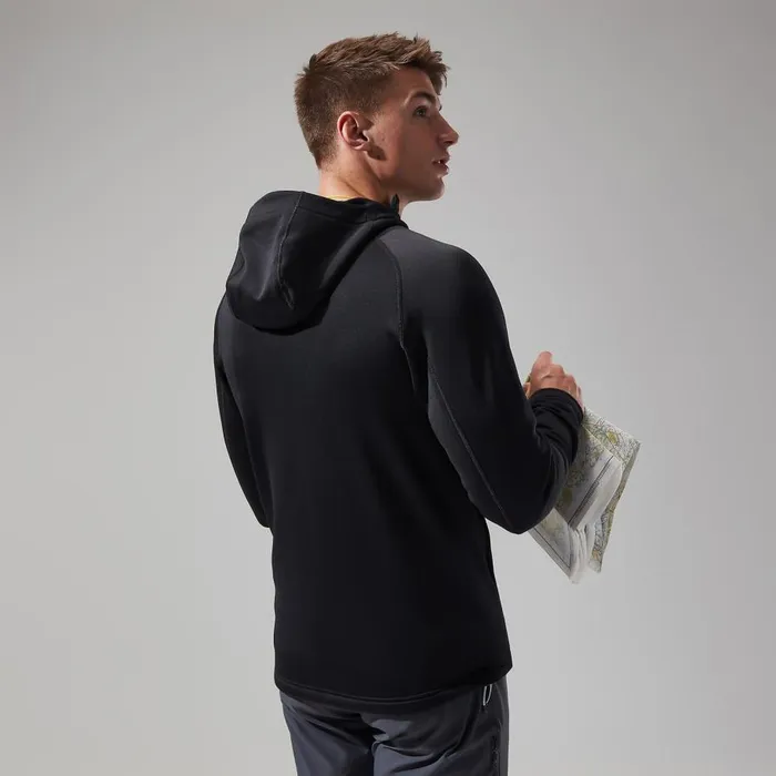 Berghaus Fleece Carnot Hooded Jacket 8211 Black 8211 Men