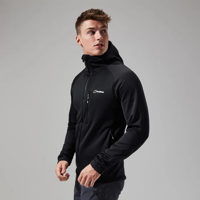 Berghaus Fleece Carnot Hooded Jacket 8211 Black 8211 Men