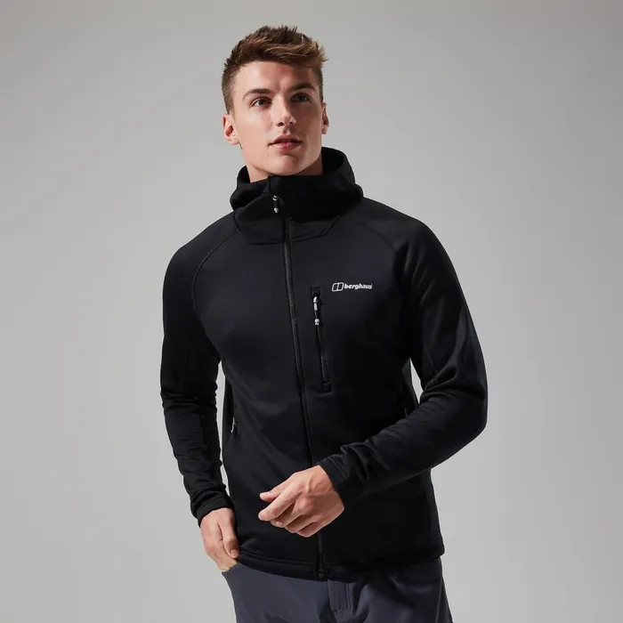 Berghaus Fleece Carnot Hooded Jacket 8211 Black 8211 Men