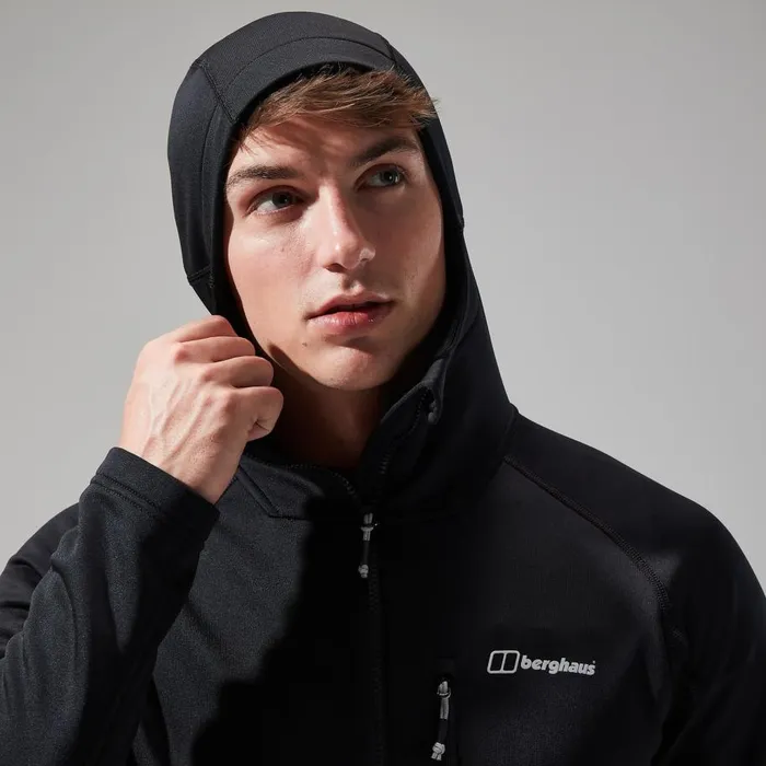 Berghaus Fleece Carnot Hooded Jacket 8211 Black 8211 Men