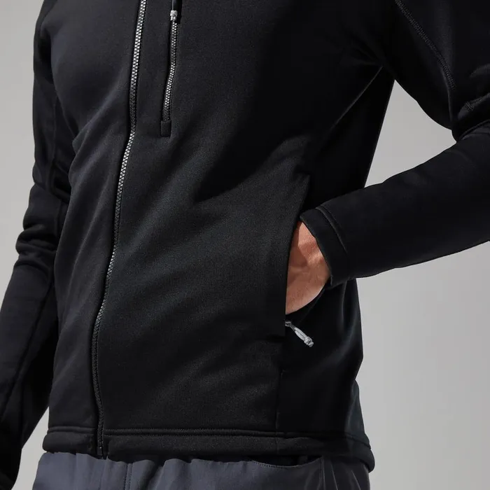Berghaus Fleece Carnot Hooded Jacket 8211 Black 8211 Men