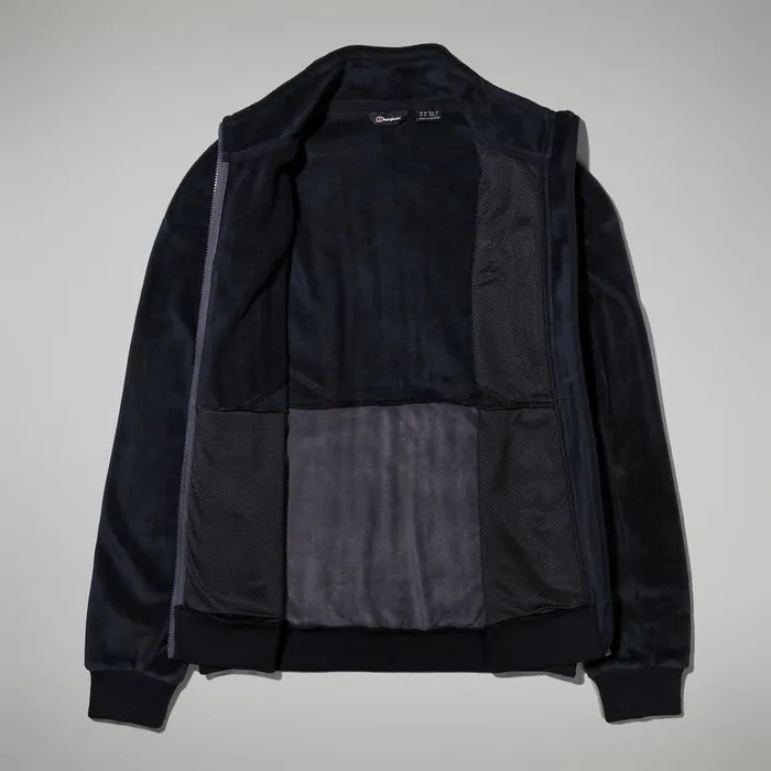 Berghaus Fleece Retrorise Jacket 8211 BlackGrey 8211 Men Berghaus Fleece Retrorise Jacket 8211 BlackGrey 8211 Men