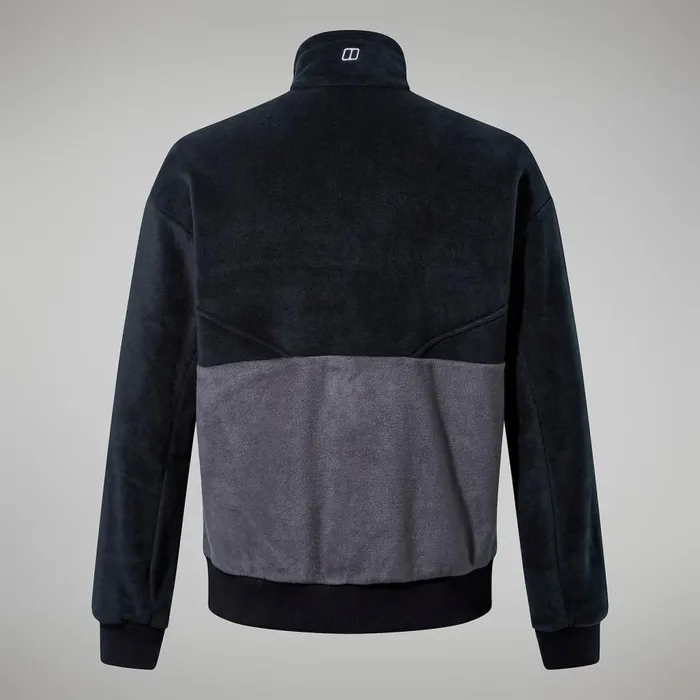 Berghaus Fleece Retrorise Jacket 8211 BlackGrey 8211 Men Berghaus Fleece Retrorise Jacket 8211 BlackGrey 8211 Men