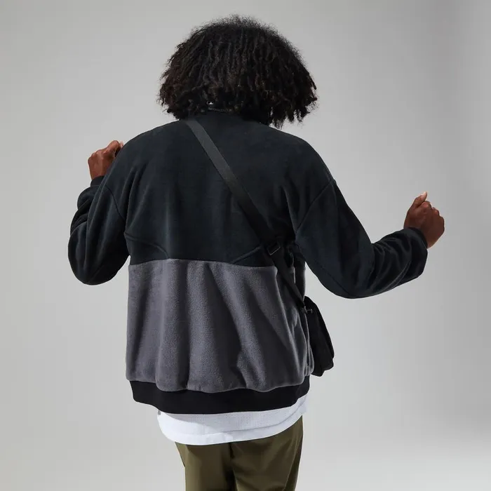 Berghaus Fleece Retrorise Jacket 8211 BlackGrey 8211 Men Berghaus Fleece Retrorise Jacket 8211 BlackGrey 8211 Men