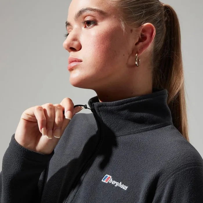Berghaus Fleece Urban Prism Crop Half Zip 8211 Black 8211 Women