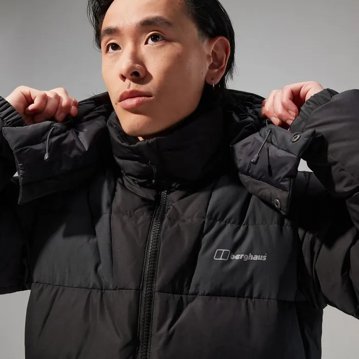 Berghaus Insulated Embo 2in1 Down Insulated Long Jacket 8211 Black 8211 Men