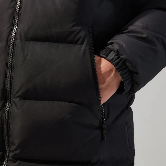Berghaus Insulated Embo 2in1 Down Insulated Long Jacket 8211 Black 8211 Men