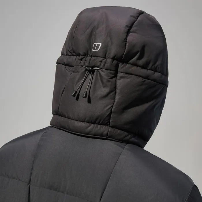 Berghaus Insulated Embo 2in1 Down Insulated Long Jacket 8211 Black 8211 Men