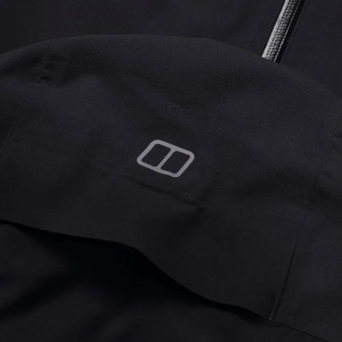 Berghaus Lightweight Arnaby Hooded Waterproof Jacket Black 8211 Men Berghaus Lightweight Arnaby Hooded Waterproof Jacket Black 8211 Men