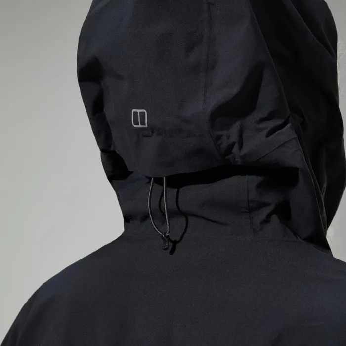 Berghaus Lightweight Arnaby Hooded Waterproof Jacket Black 8211 Men Berghaus Lightweight Arnaby Hooded Waterproof Jacket Black 8211 Men