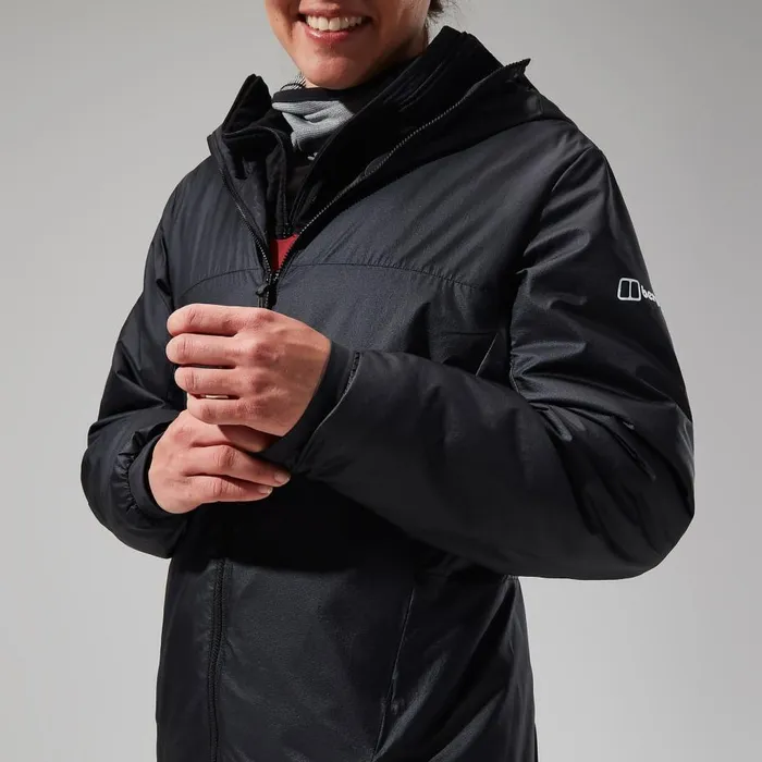 Berghaus Lightweight MTN Arete LB Synthetic Hoody 8211 BlackGrey 8211 Women
