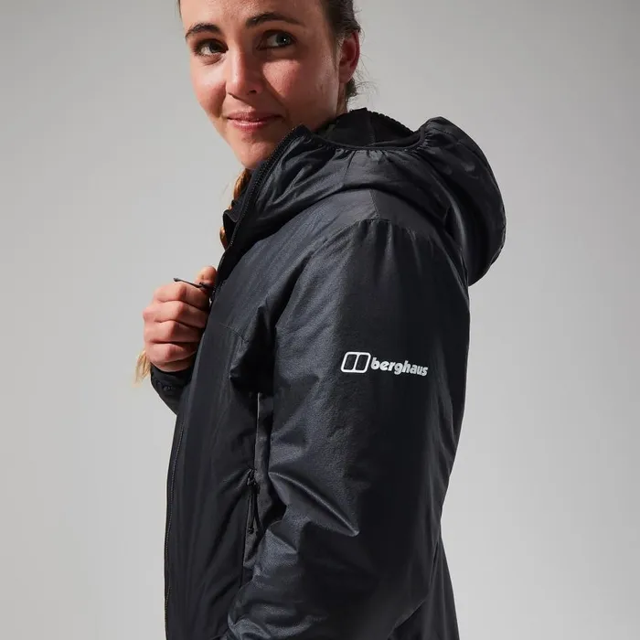 Berghaus Lightweight MTN Arete LB Synthetic Hoody 8211 BlackGrey 8211 Women