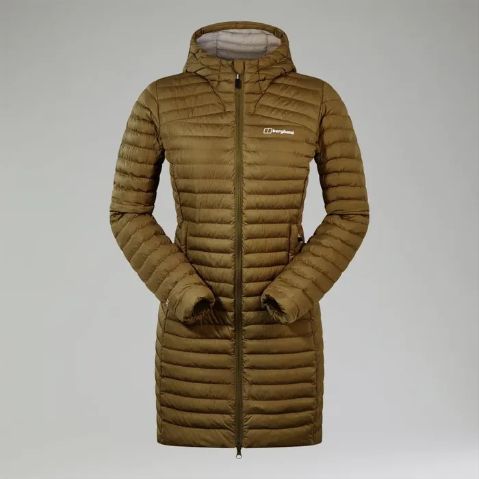 Berghaus Lightweight Nula Micro Synthetic Insulated Long Jacket 8211 Green 8211 Women Berghaus Lightweight Nula Micro Synthetic Insulated Long Jacket 8211 Green 8211 Women