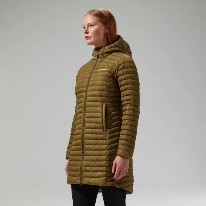 Berghaus Lightweight Nula Micro Synthetic Insulated Long Jacket 8211 Green 8211 Women Berghaus Lightweight Nula Micro Synthetic Insulated Long Jacket 8211 Green 8211 Women