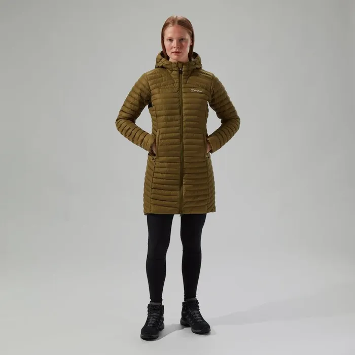 Berghaus Lightweight Nula Micro Synthetic Insulated Long Jacket 8211 Green 8211 Women Berghaus Lightweight Nula Micro Synthetic Insulated Long Jacket 8211 Green 8211 Women