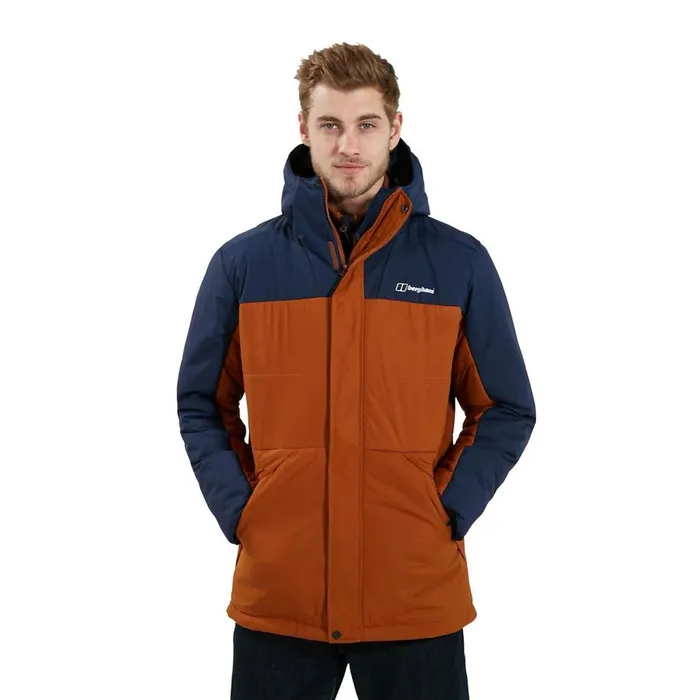 Berghaus Lightweight Pole 21 Insulated Jacket 8211 Brown Blue 8211 Men