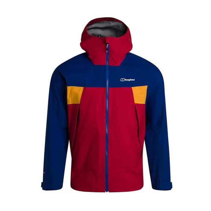 Berghaus Lightweight Sky Hiker Waterproof Jacket 8211 Red Blue Yellow 8211 Men
