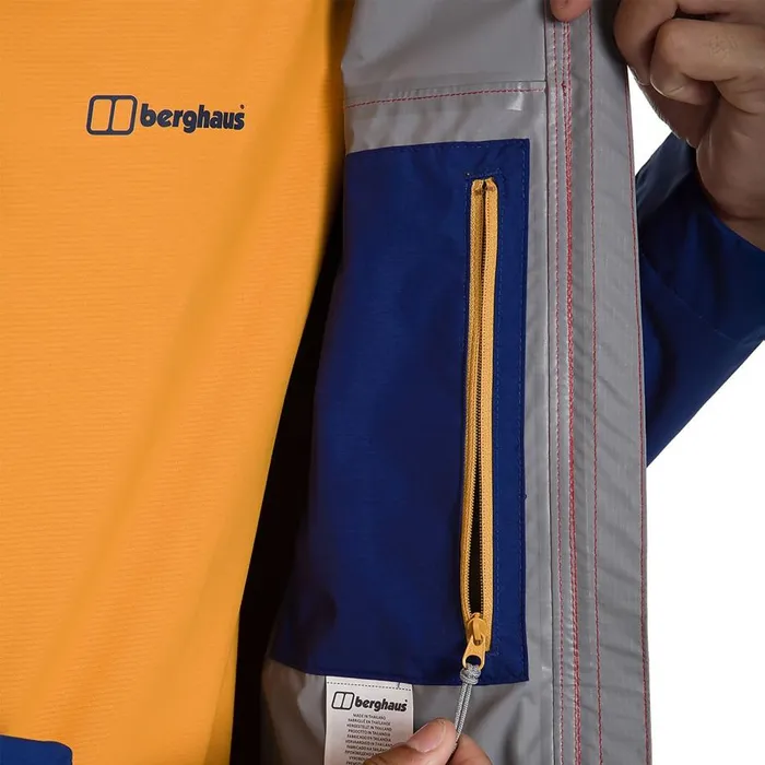Berghaus Lightweight Sky Hiker Waterproof Jacket 8211 Red Blue Yellow 8211 Men
