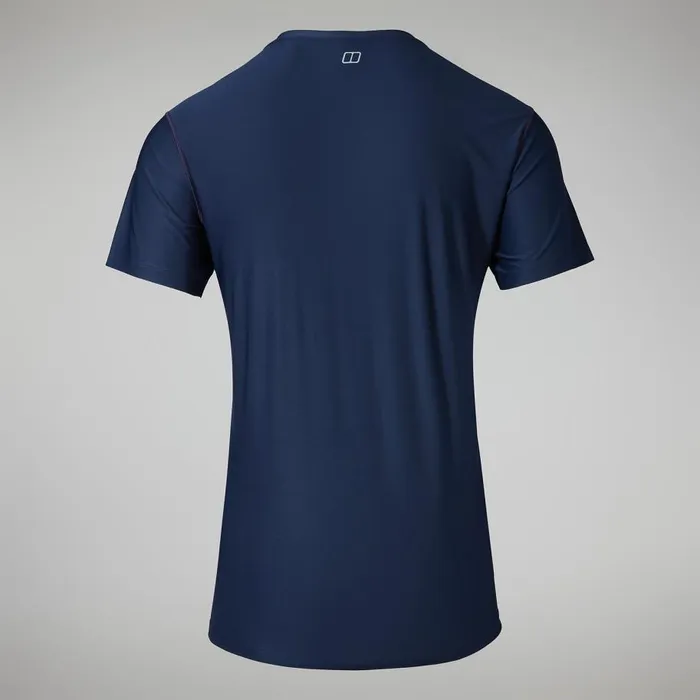 Berghaus TShirts 247 Tech Tee Super Stretch Crew 8211 Dark Blue 8211 Men
