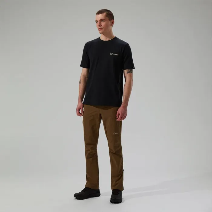 Berghaus TShirts Cheviot Box Logo Short Sleeve TShirt 8211 Black 8211 Men Berghaus TShirts Cheviot Box Logo Short Sleeve TShirt 8211 Black 8211 Men