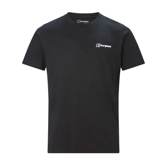 Berghaus TShirts Front and Back Logo Tee 8211 Black 8211 Men