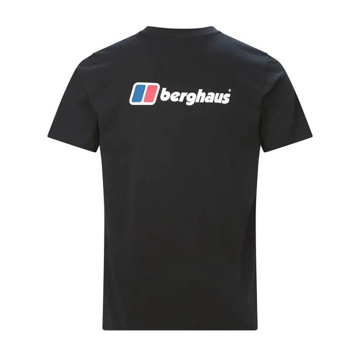 Berghaus TShirts Front and Back Logo Tee 8211 Black 8211 Men Berghaus TShirts Front and Back Logo Tee 8211 Black 8211 Men