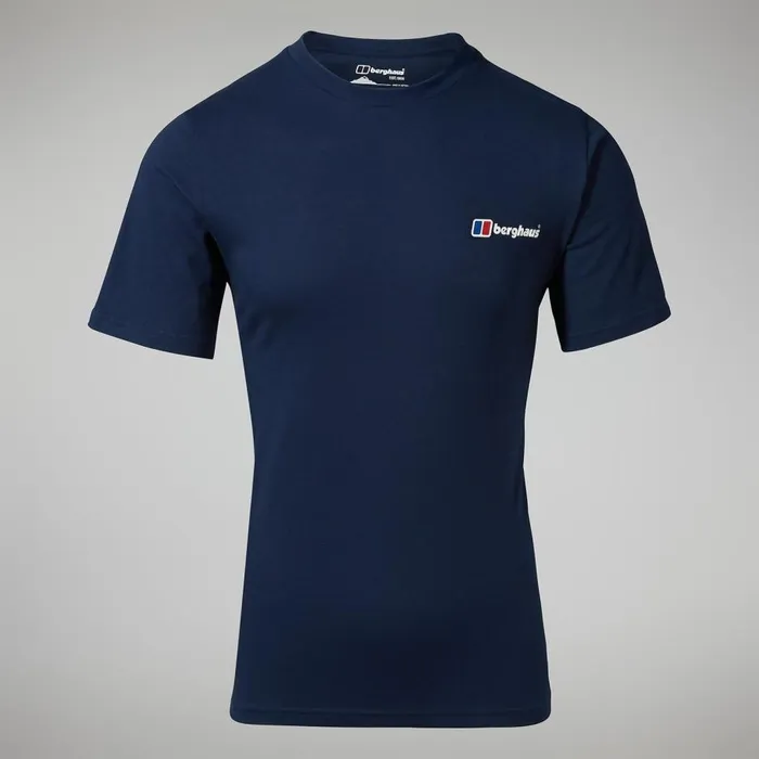 Berghaus TShirts Organic Classic Logo Tee Dark Blue 8211 Men Berghaus TShirts Organic Classic Logo Tee Dark Blue 8211 Men