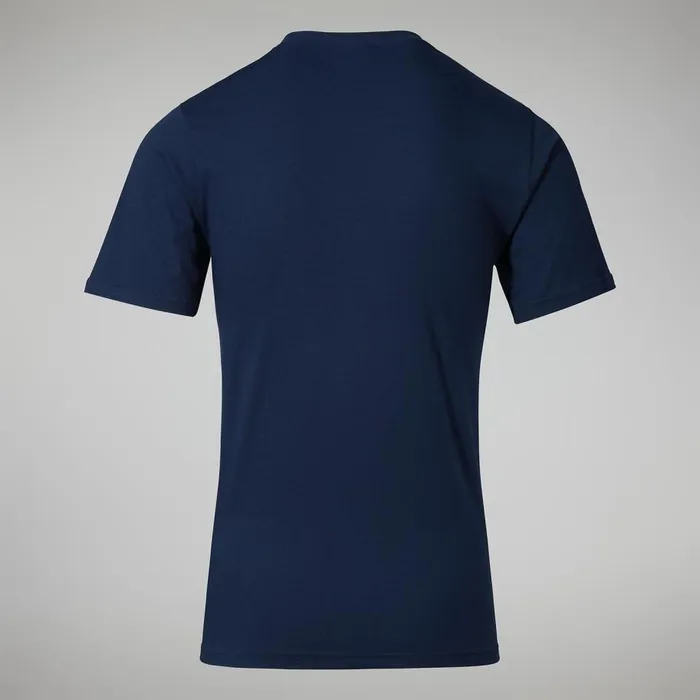 Berghaus TShirts Organic Classic Logo Tee Dark Blue 8211 Men Berghaus TShirts Organic Classic Logo Tee Dark Blue 8211 Men
