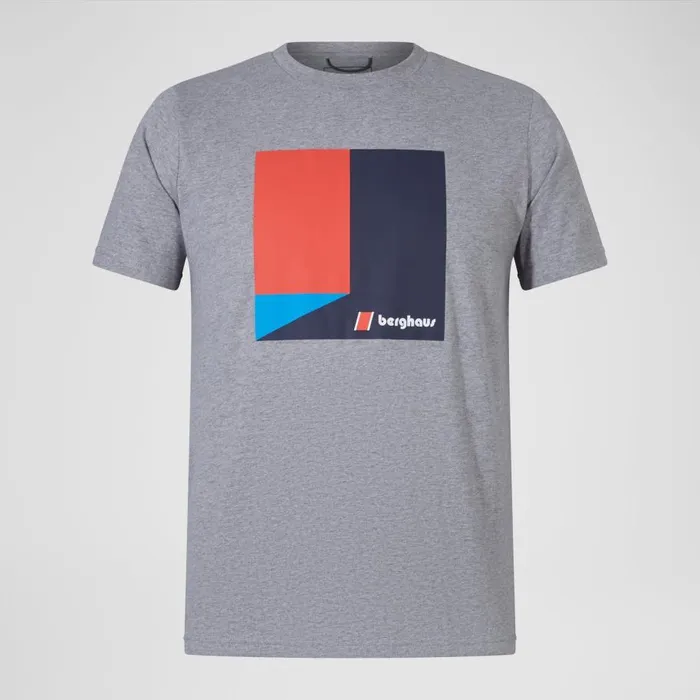 Berghaus TShirts Tri Color Tee 8211 Dark Grey 8211 MenWomen