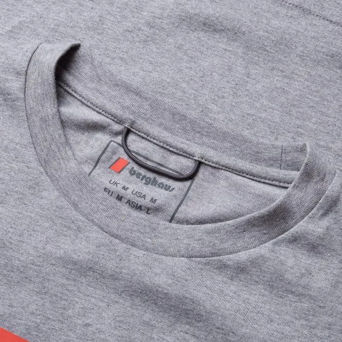 Berghaus TShirts Tri Color Tee 8211 Dark Grey 8211 MenWomen Berghaus TShirts Tri Color Tee 8211 Dark Grey 8211 MenWomen