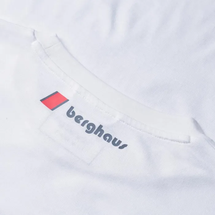 Berghaus TShirts Tri Colour Tee 8211 White 8211 MenWomen Berghaus TShirts Tri Colour Tee 8211 White 8211 MenWomen