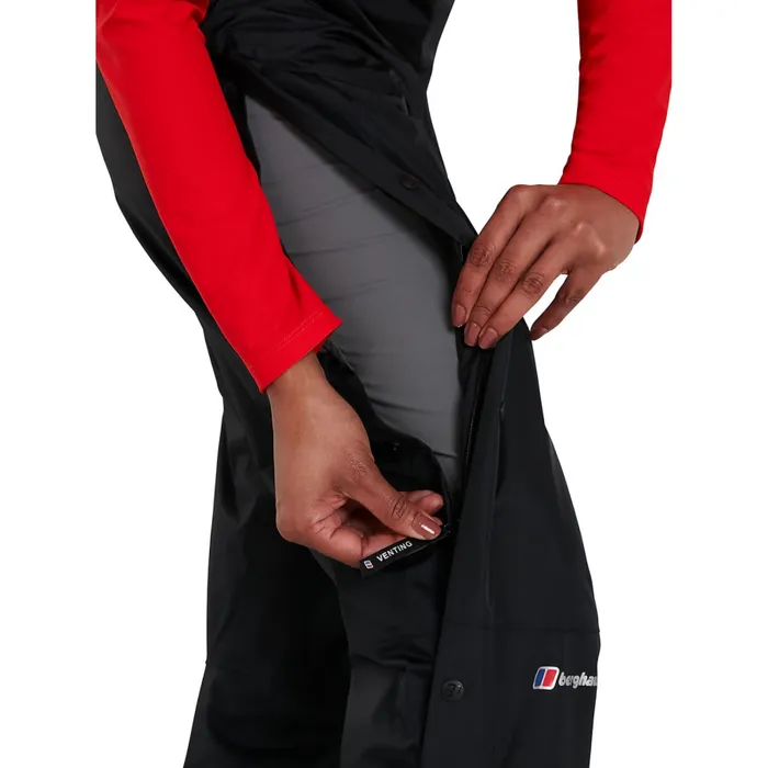 Berghaus Trousers Deluge Overtrousers 8211 Black 8211 Women