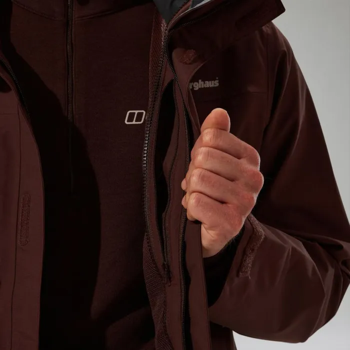 Berghaus Waterproof Hillwalker InterActive GoreTex Waterproof Jacket 8211 Brown 8211 Men Berghaus Waterproof Hillwalker InterActive GoreTex Waterproof Jacket 8211 Brown 8211 Men