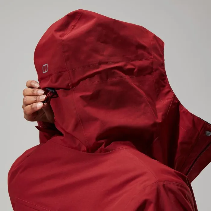 Berghaus Waterproof Monic Gemini 3in1 Jacket 8211 Dark Red 8211 Women