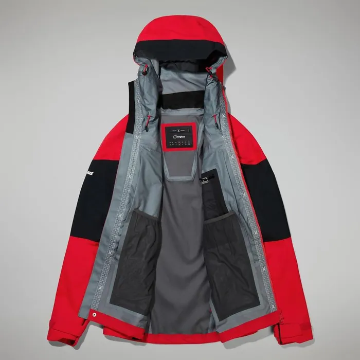 Berghaus Waterproof MTN Guide GTX Pro Jacket 8211 RedBlack 8211 Women