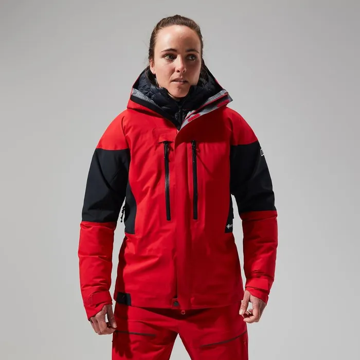 Berghaus Waterproof MTN Guide GTX Pro Jacket 8211 RedBlack 8211 Women