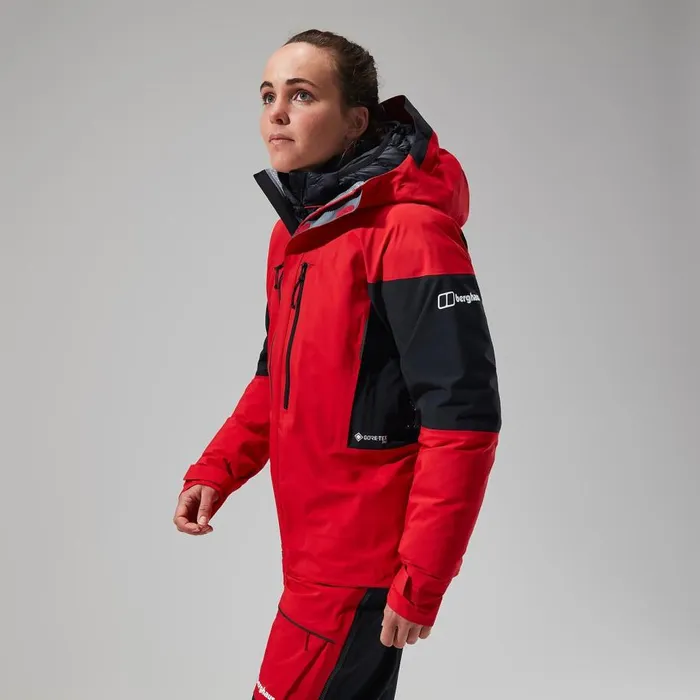 Berghaus Waterproof MTN Guide GTX Pro Jacket 8211 RedBlack 8211 Women