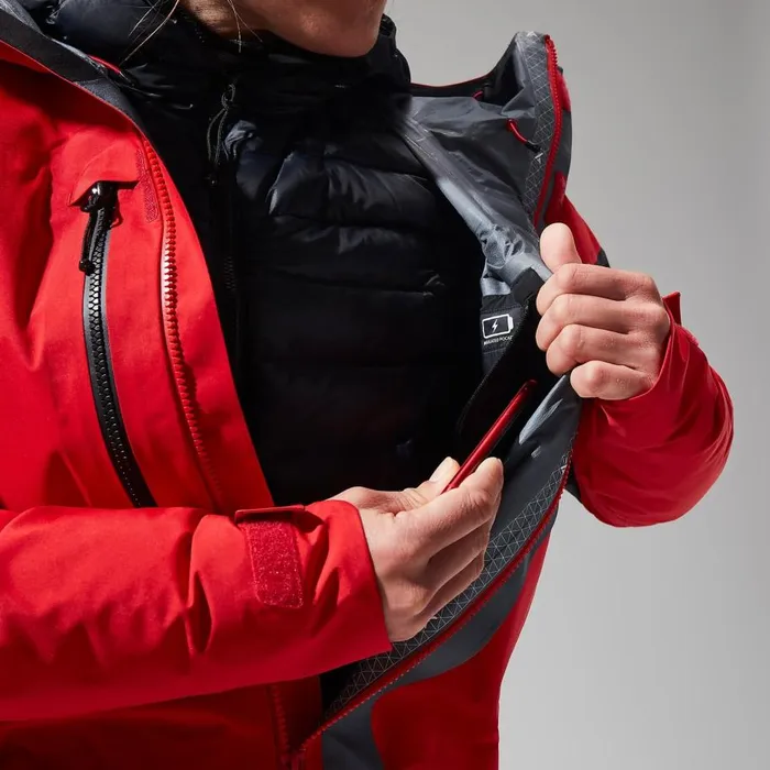 Berghaus Waterproof MTN Guide GTX Pro Jacket 8211 RedBlack 8211 Women