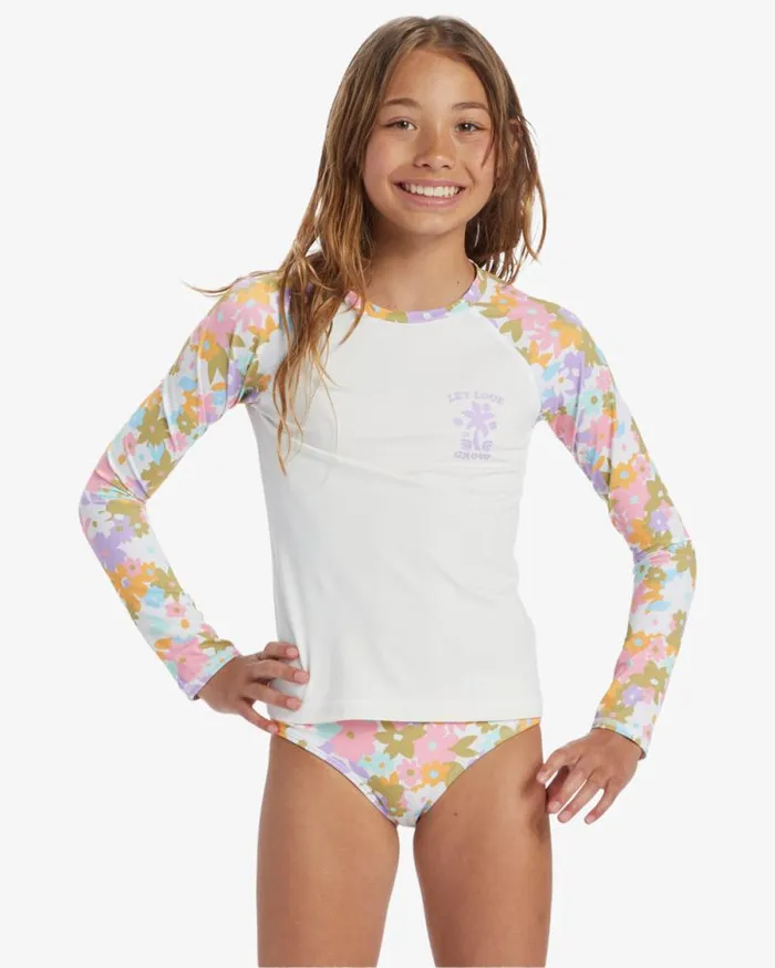 Billabong Girls039 Swim Girls Kissed By The Sun Long Sleeve Rashguard Multi 8211 Women Billabong Girls039 Swim Girls Kissed By The Sun Long Sleeve Rashguard Multi 8211 Women