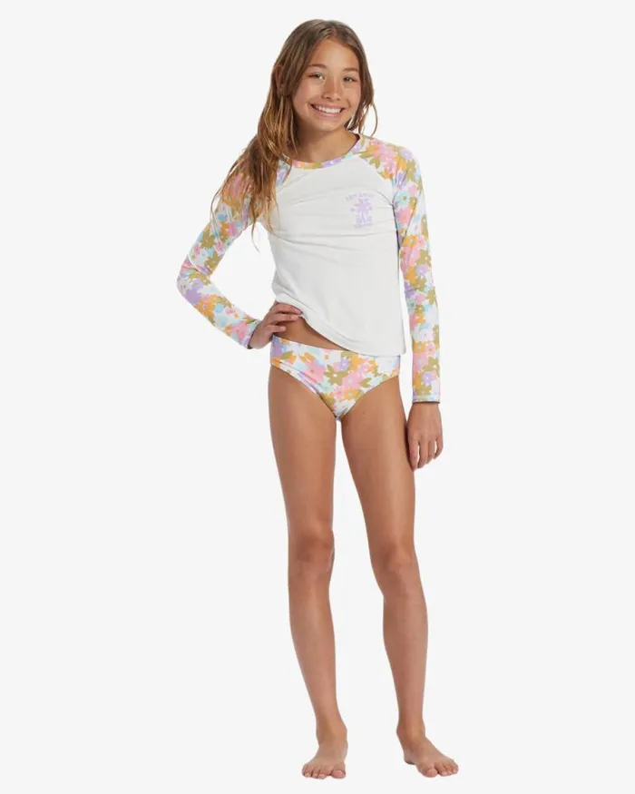 Billabong Girls039 Swim Girls Kissed By The Sun Long Sleeve Rashguard Multi 8211 Women Billabong Girls039 Swim Girls Kissed By The Sun Long Sleeve Rashguard Multi 8211 Women