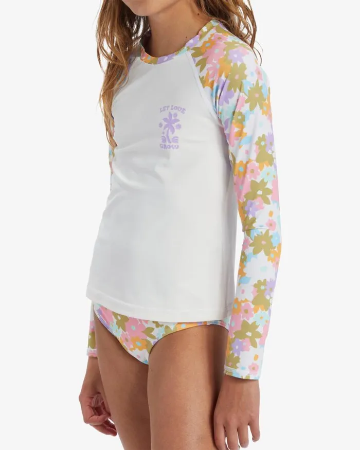 Billabong Girls039 Swim Girls Kissed By The Sun Long Sleeve Rashguard Multi 8211 Women Billabong Girls039 Swim Girls Kissed By The Sun Long Sleeve Rashguard Multi 8211 Women
