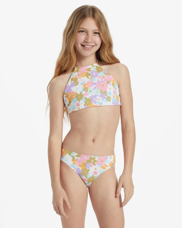 Billabong Girls039 Swim Girls Kissed By The Sun Rev High Nec Bikini Set Multi 8211 Women Billabong Girls039 Swim Girls Kissed By The Sun Rev High Nec Bikini Set Multi 8211 Women